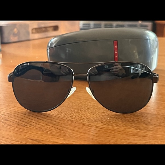 Prada Linda Rosa Sunglasses and Case - Picture 5 of 5
